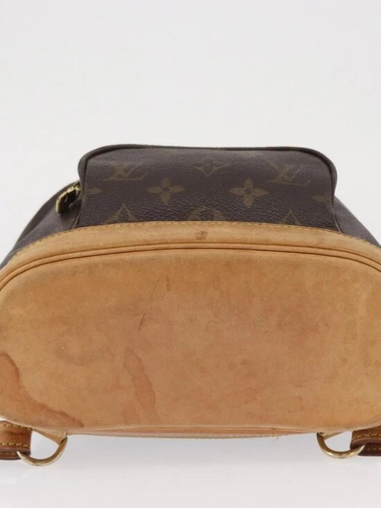 LOUIS VUITTON Monogram Montsouris PM Backpack M51137 LV Auth 163785